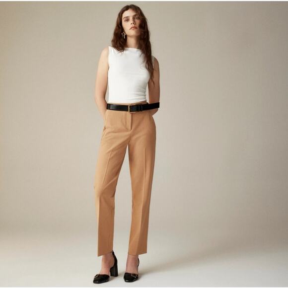 J Crew Kate Straight Leg Four Season Stretch Workwear Pants US Women's 18 Plus - Picture 1 of 8
